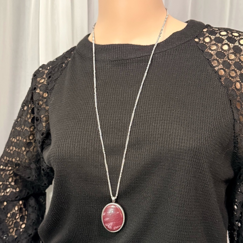 Reversible Long Necklace - Picture 2 of 16